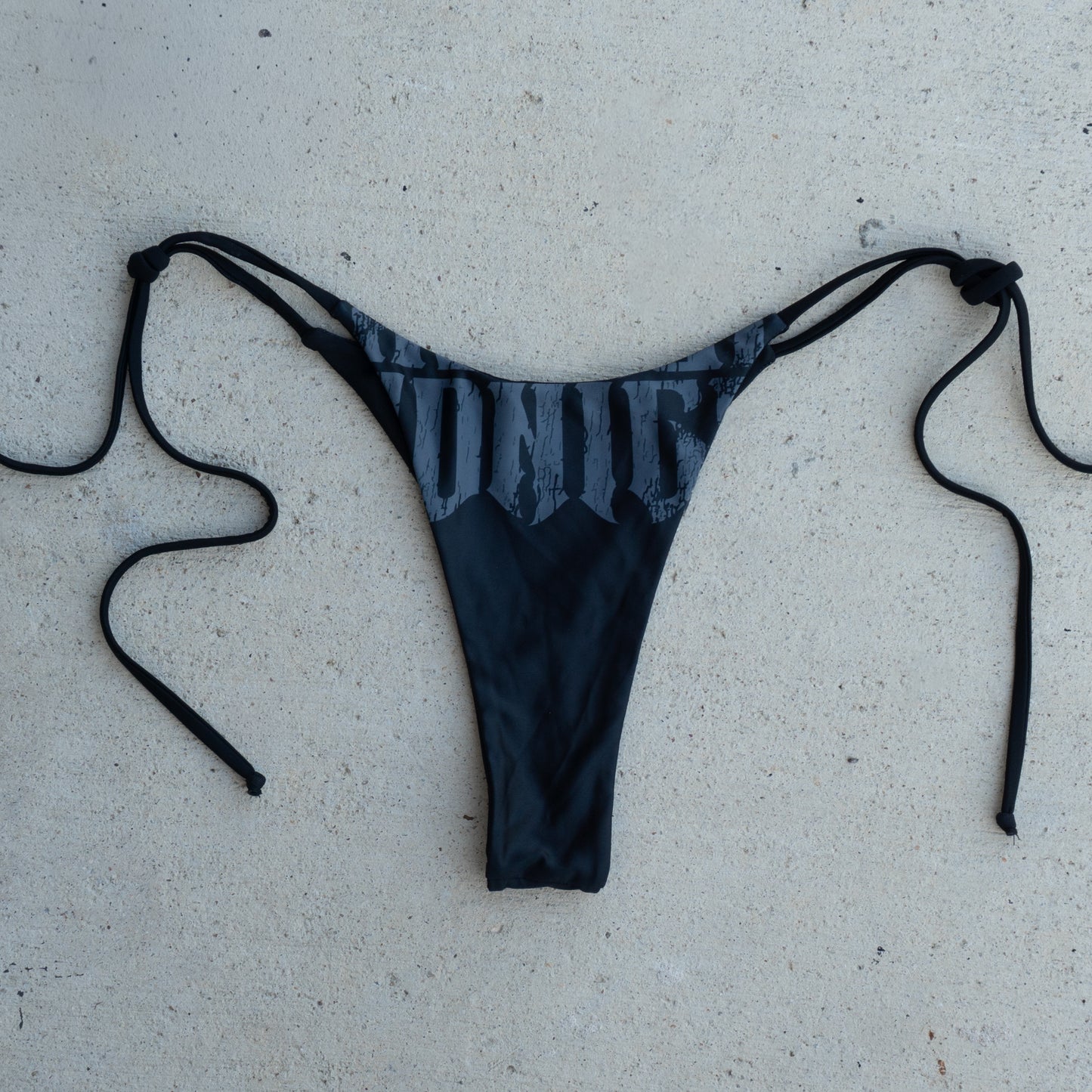 THE BLACKOUT BIKINI BOTTOMS (PRE ORDER)