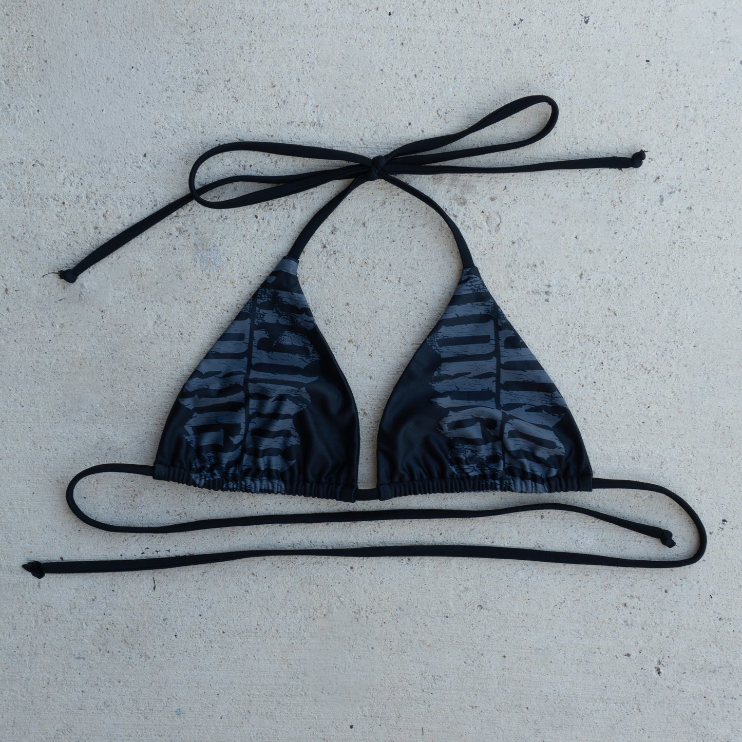 THE BLACKOUT BIKINI TOP (PRE ORDER)
