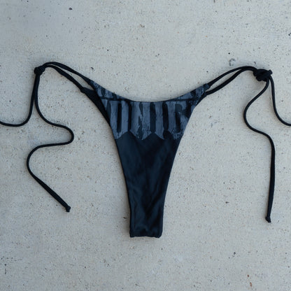 THE BLACKOUT BIKINI BOTTOMS (PRE ORDER)