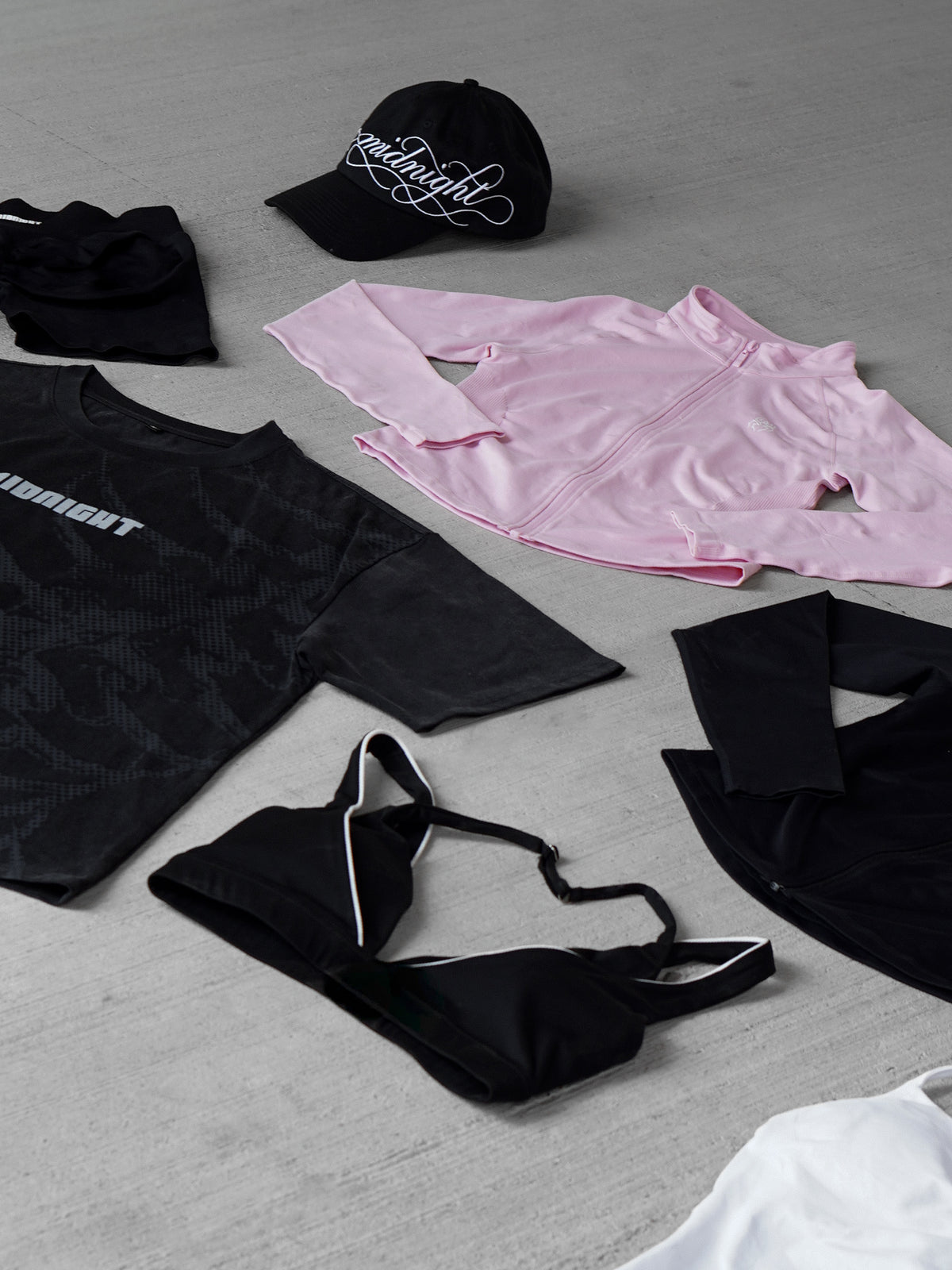PINK HAZE LONG SLEEVE ZIP UP