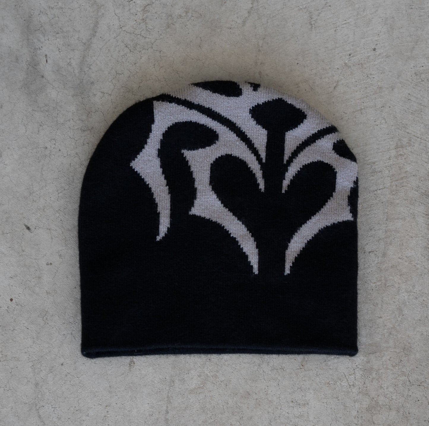 GRAY MIDNIGHT BEANIE