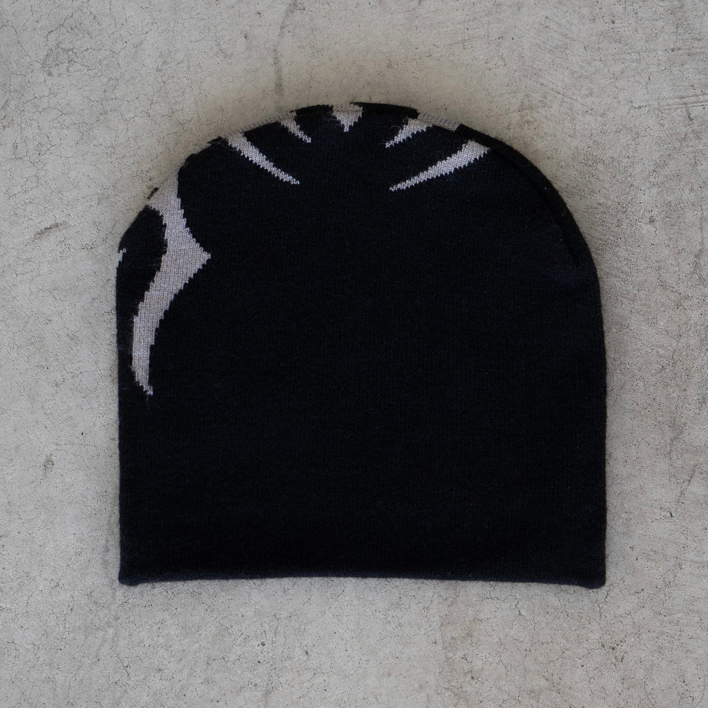 GRAY MIDNIGHT BEANIE