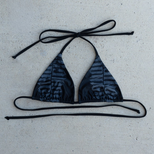 THE BLACKOUT BIKINI TOP (PRE ORDER)