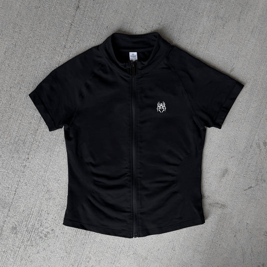 ONYX SHORT SLEEVE ZIP UP
